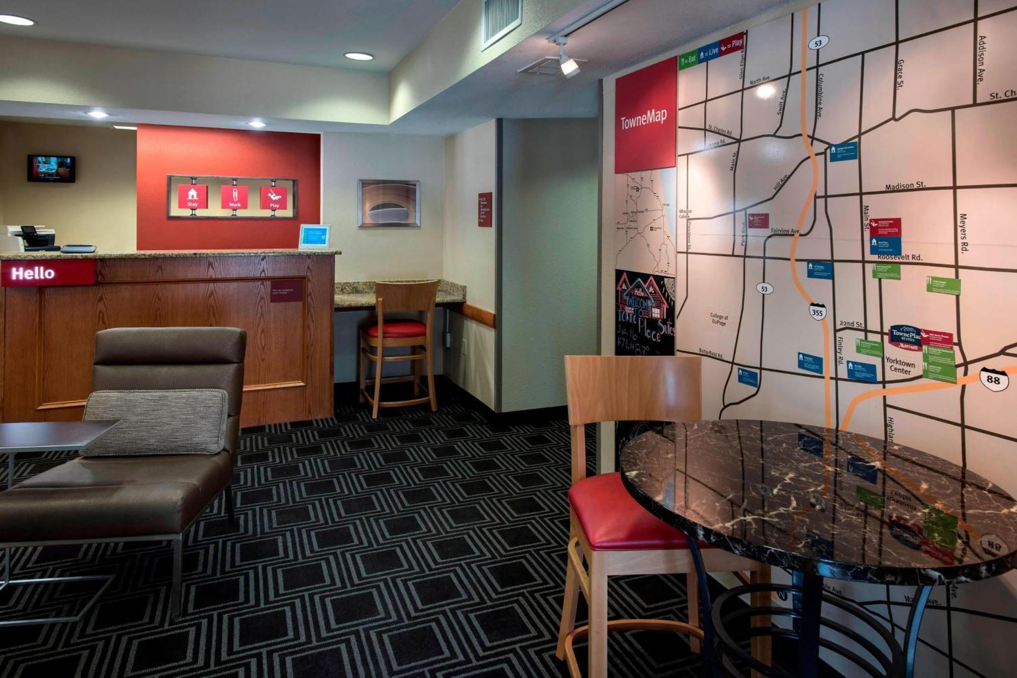 Towneplace Suites Chicago Ломбард Экстерьер фото
